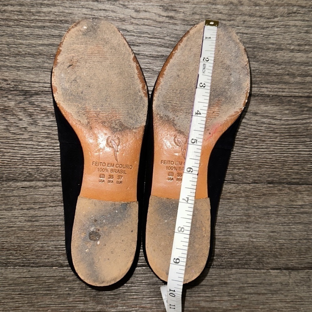 Blue Bird suede embroidered tassel loafers - Picture 9 of 10